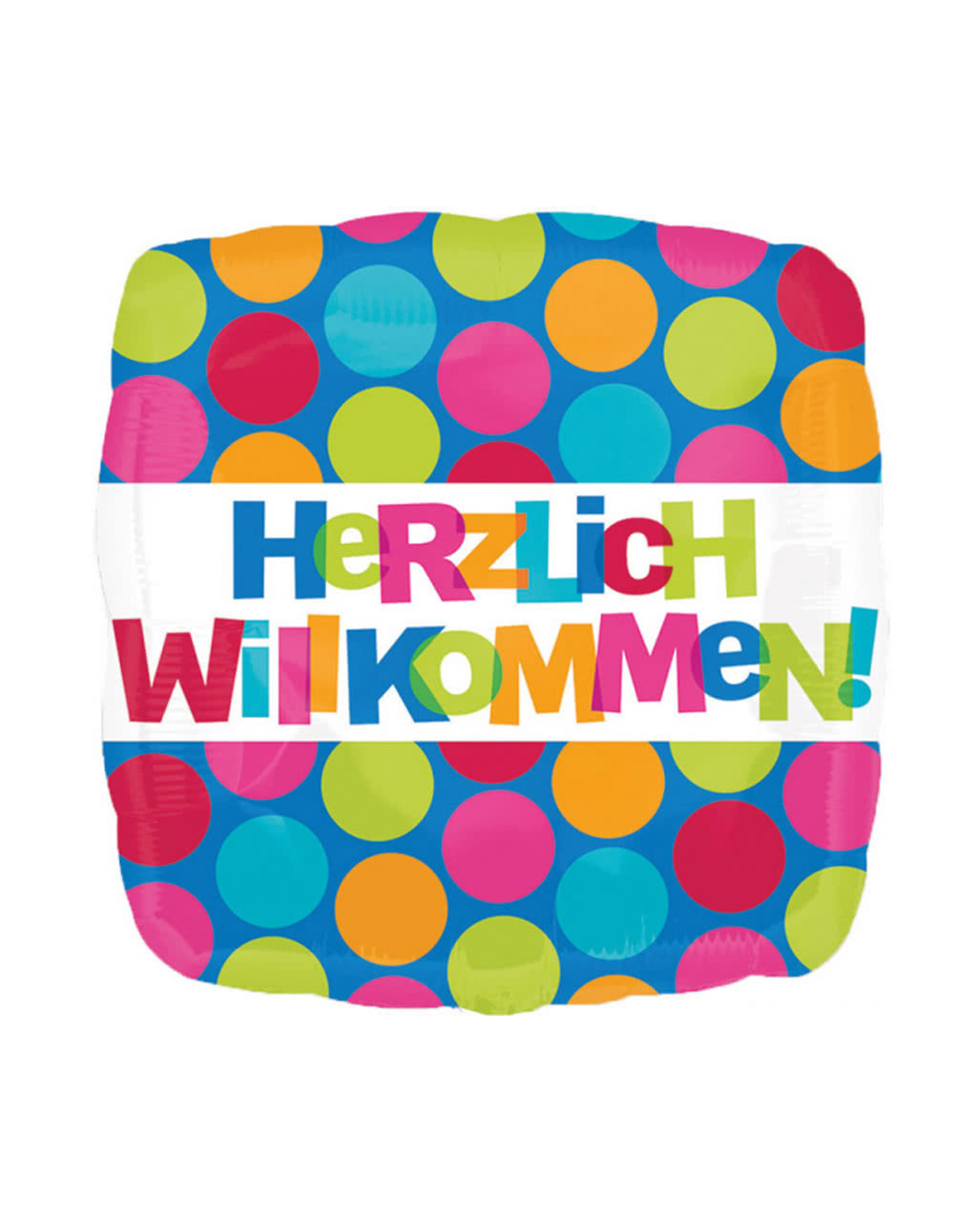 Herzlich Willkommen Folienballon günstig Folienballons kaufen