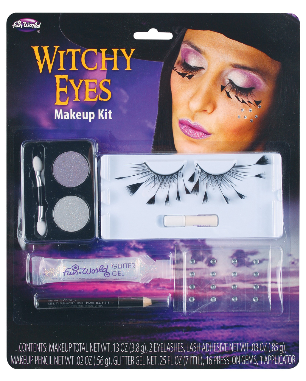 Hexen Augen Make-Up Kit für Halloween kaufen