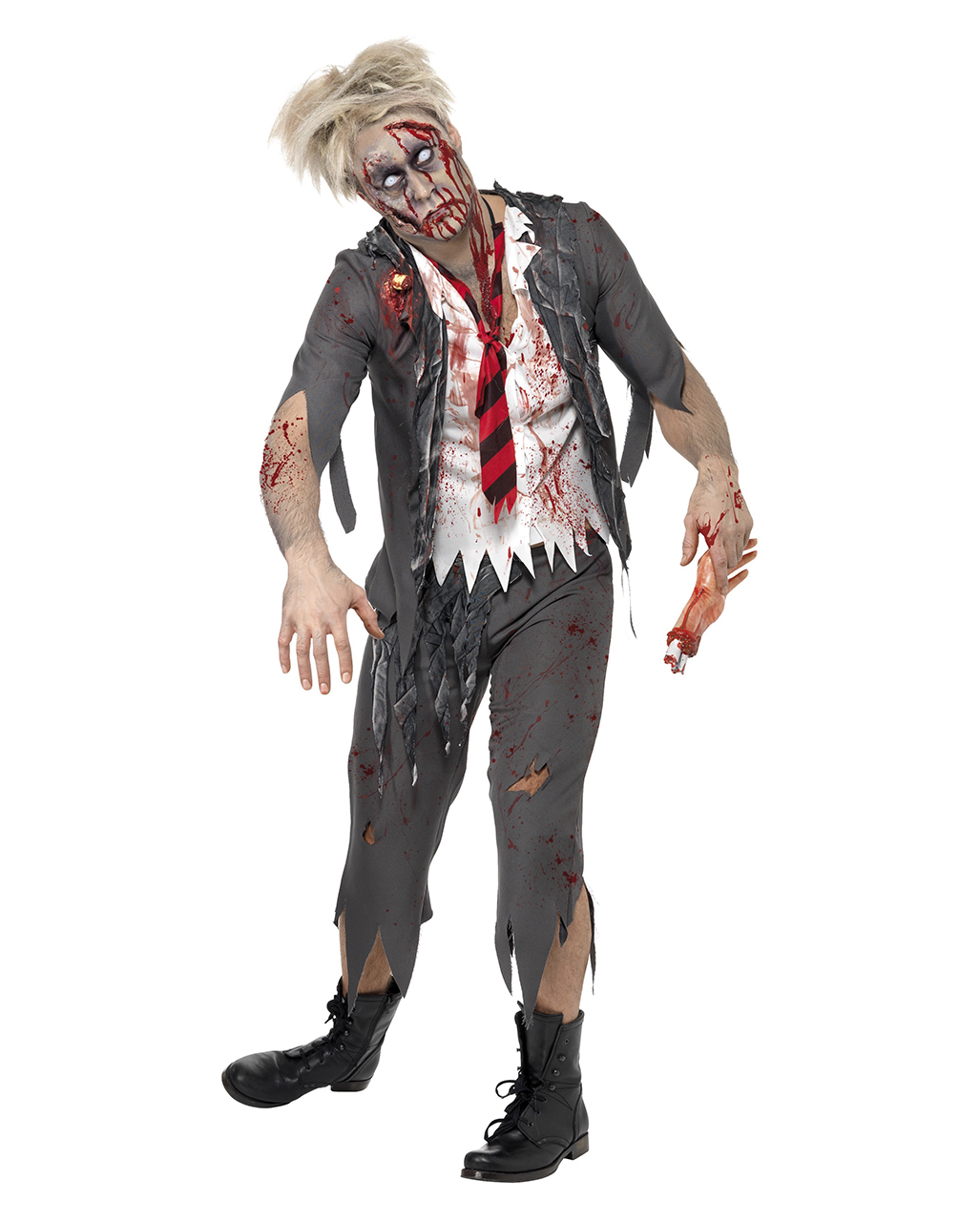 High School Horror Schuljungen Kostüm für Halloween L