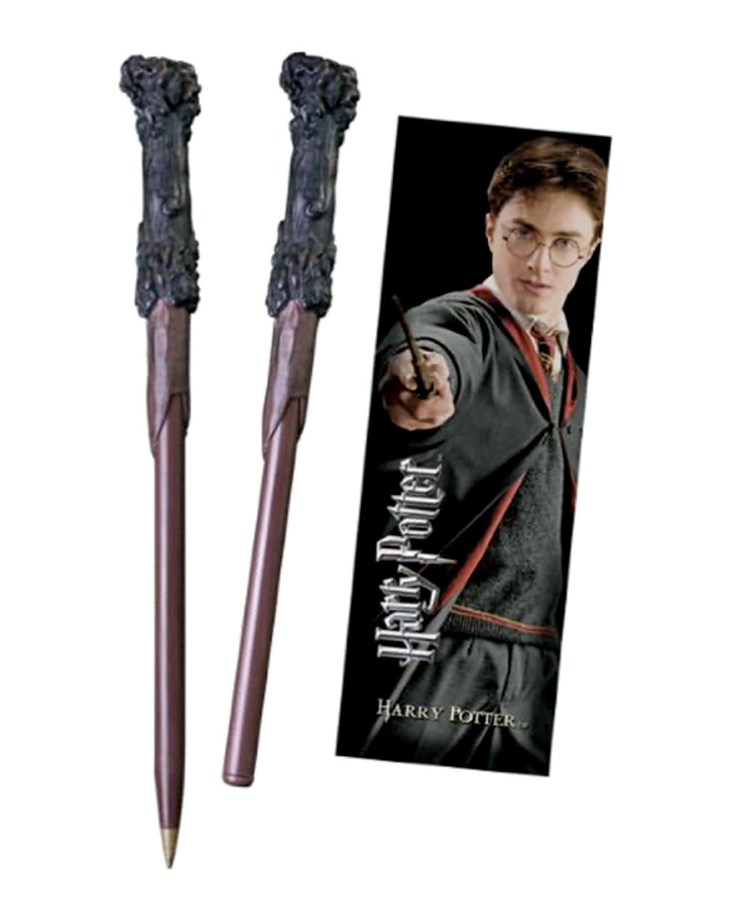 Harry Potter Zauberstabstift & Lesezeichen für Fans