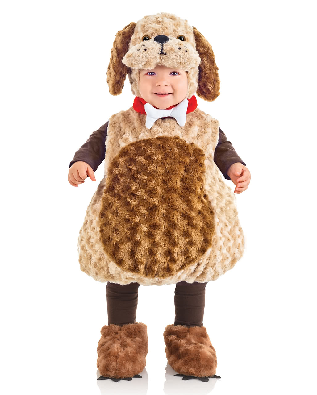 Plüschhund Faschingskostüm für Kleinkinder L