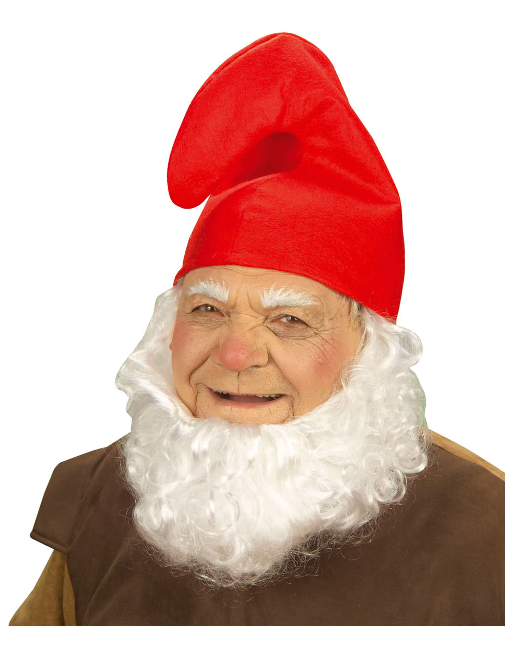 Schlumpfige Wichtelmann Mütze rot Zwergenmütze