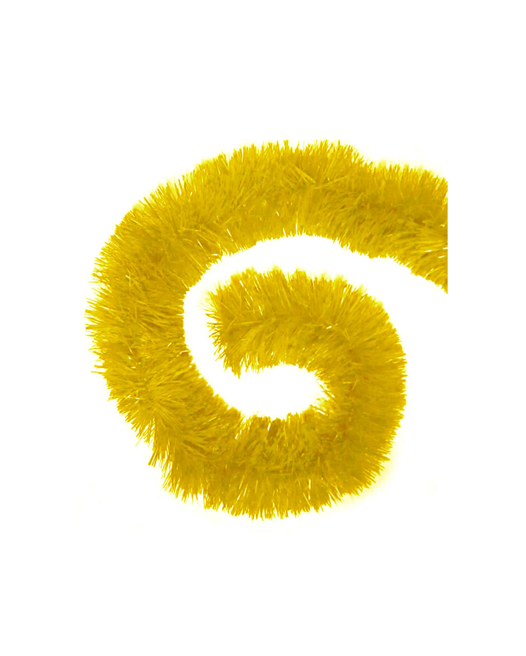 Tinsel-Girlande gelb ✩ Weihnachtsdeko