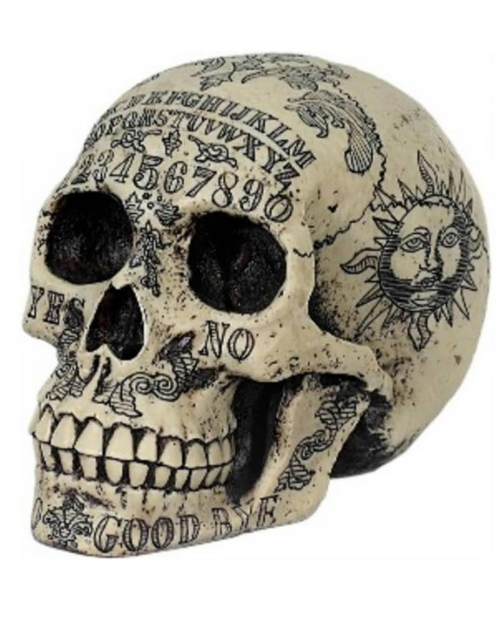 Totenkopf Ouija Witchboard Totenschädel