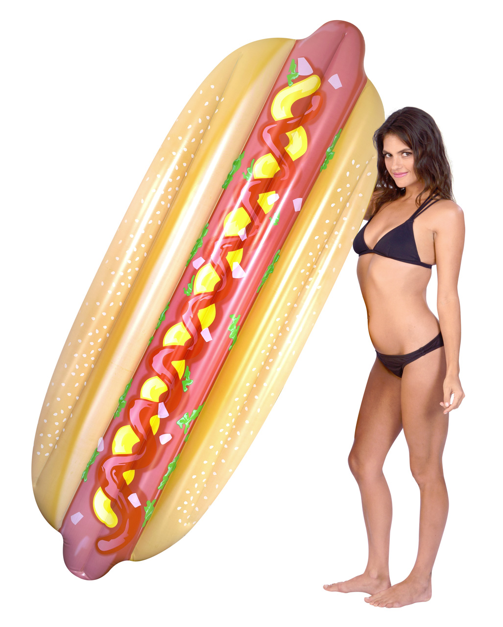 Hot Dog Luftmatratze 210cm Wasserspielzeug