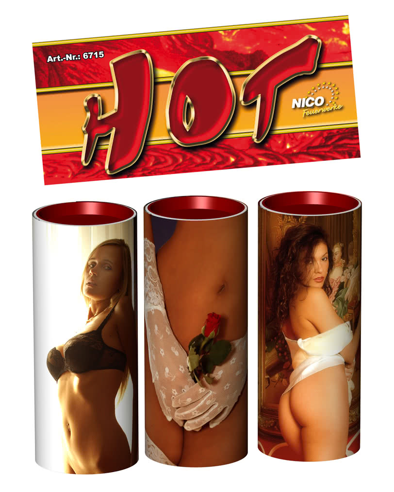 HOT Tischbombe 3-er Packung Witziges Tischfeuerwerk