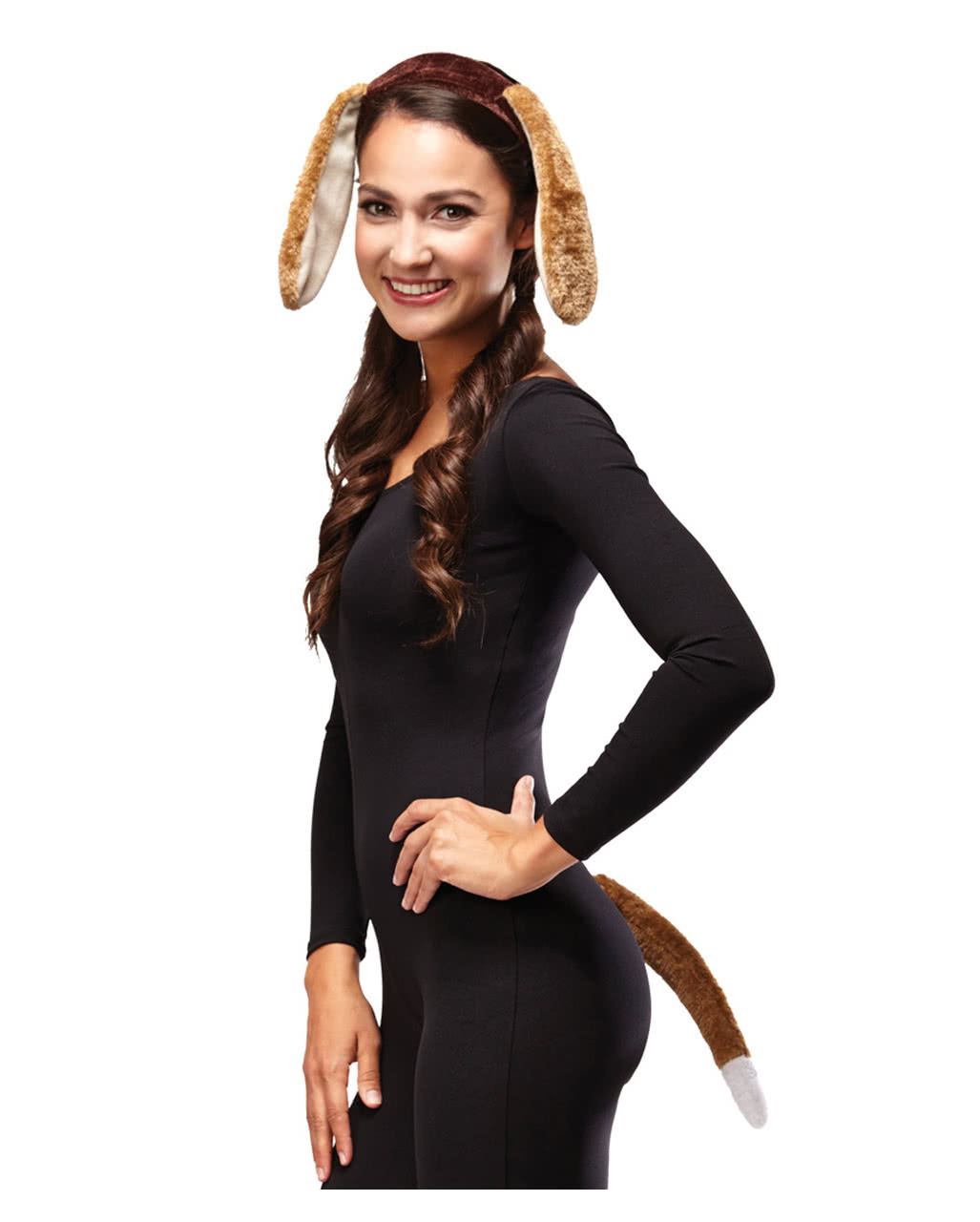 Hund Kostüm Set 2-tlg. für Karneval