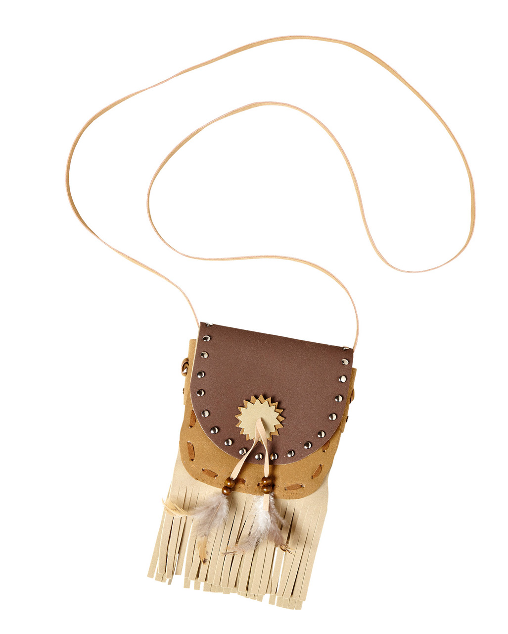 Indianer Umhängetasche als Kostüm Accessoire