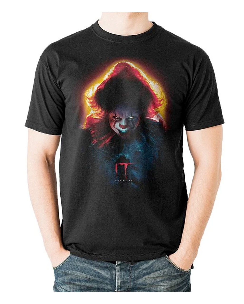 IT Pennywise T-Shirt für Horrorclown Fans XL
