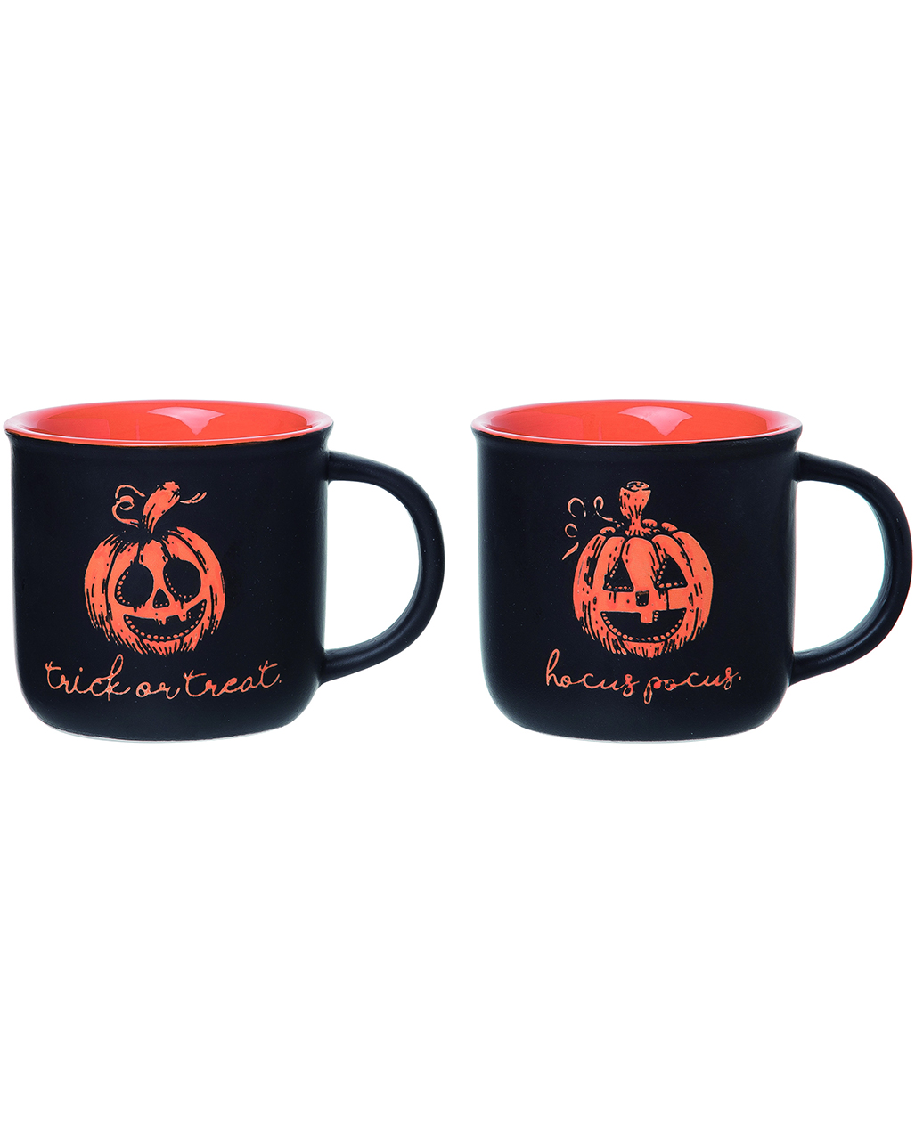 Jack O'Lantern Lieblingstasse Matt Schwarz Tassen