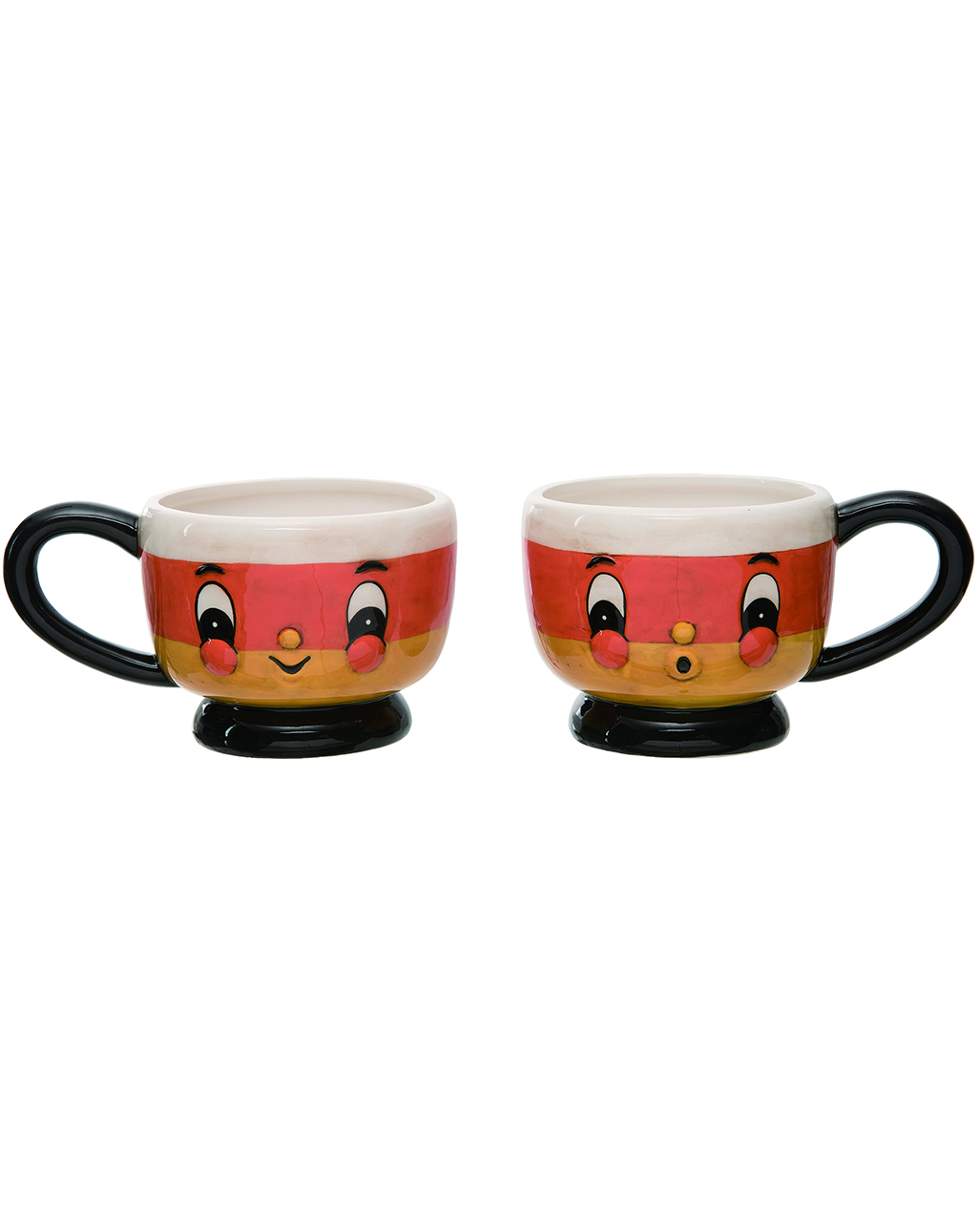 Johanna Parker Candy Corn Tassen 2er Set für Halloween