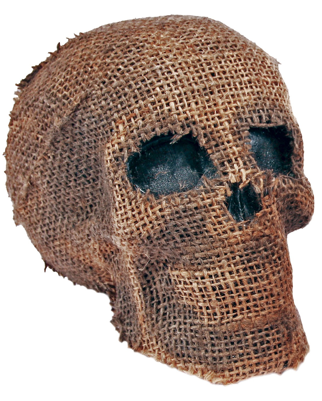 Jute Totenkopf mit Kiefer für Halloween