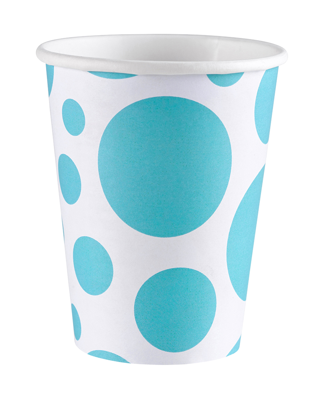 Karibik Blaue Dots Pappbecher 8 St. ordern ⬤