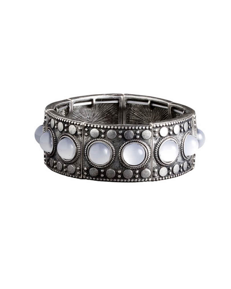 Keltisches Armband silber   Silbefarbener Kelten Schmuck