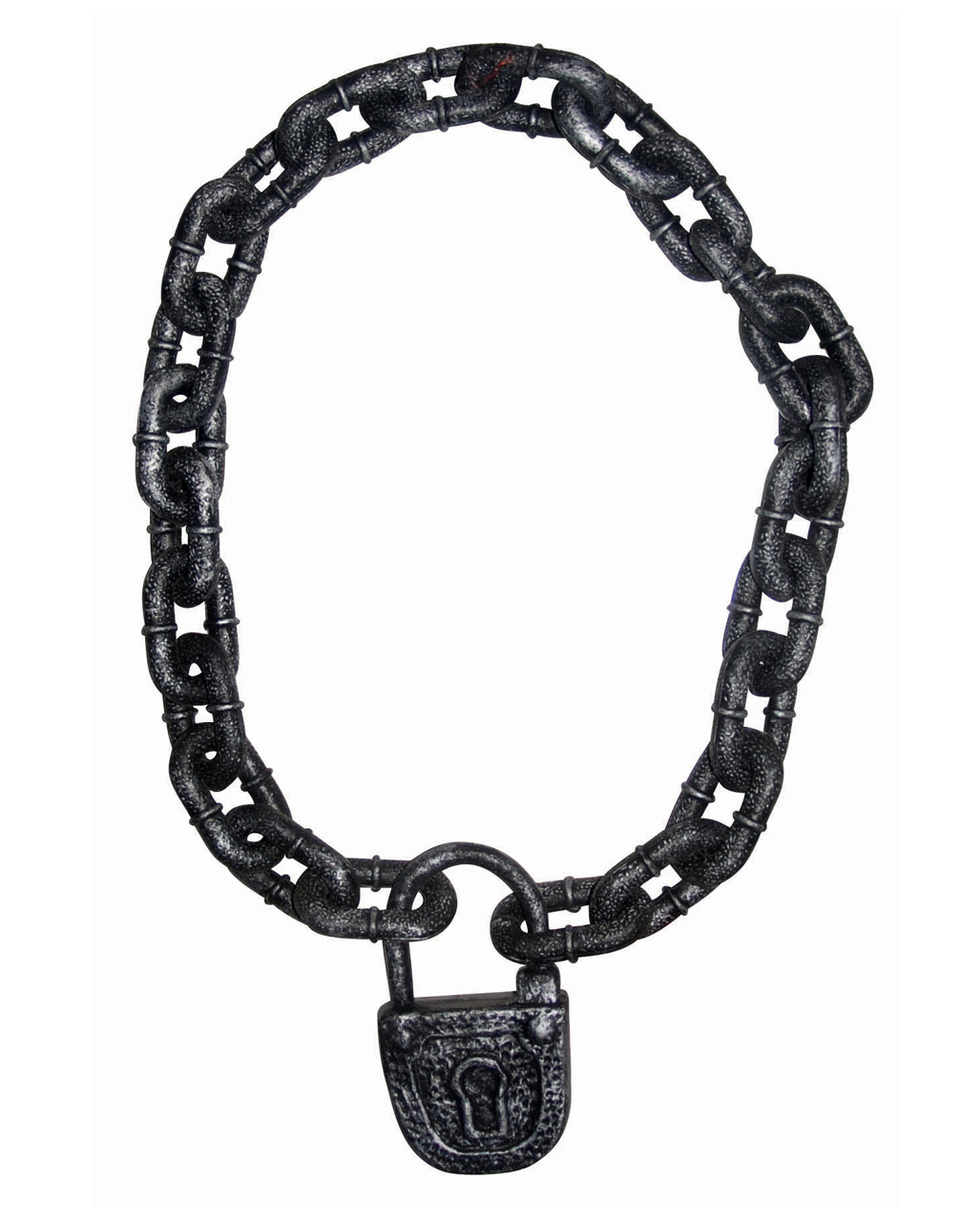 Schwere Kette mit Vorhängeschloss für Cosplay & LARP