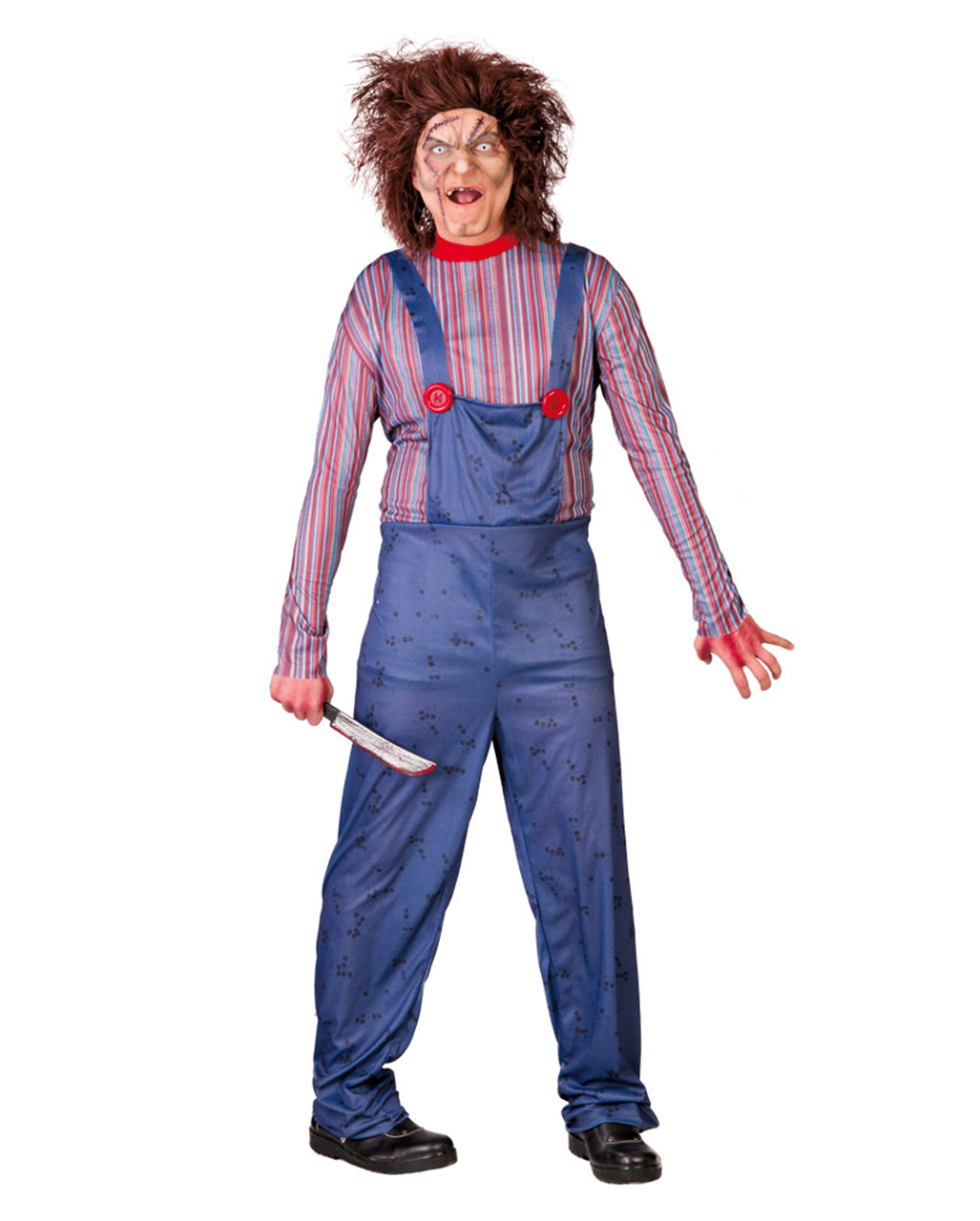 Killer Puppe Herrenkostüm   Mörderpuppe Kostüm One Size