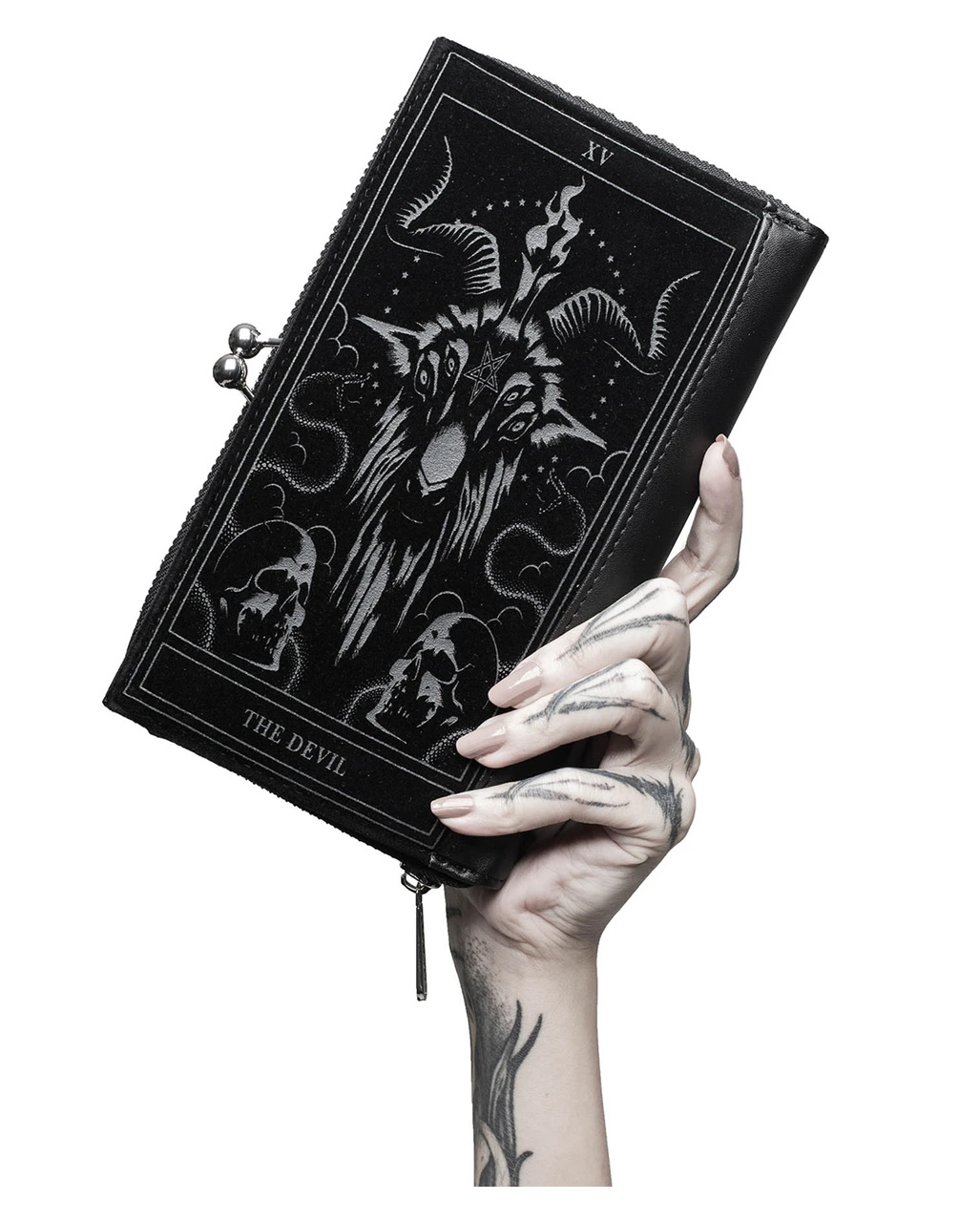 KILLSTAR Arcana Baphomet Geldbörse Gothic Accessoire