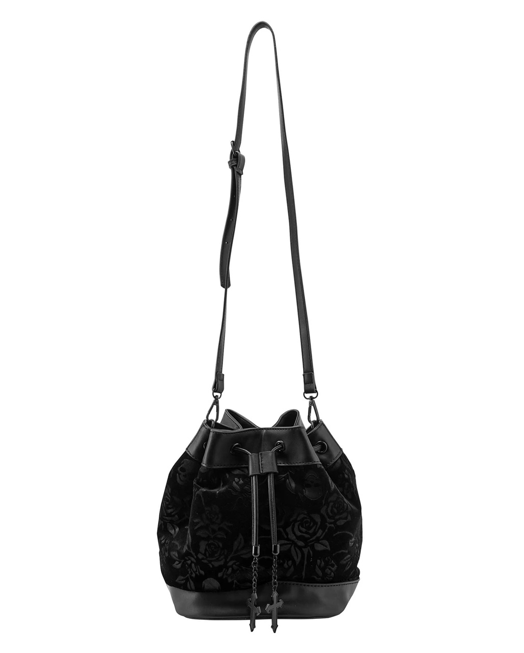 KILLSTAR At Nightfall Samt Handtasche  Gothic Tasche