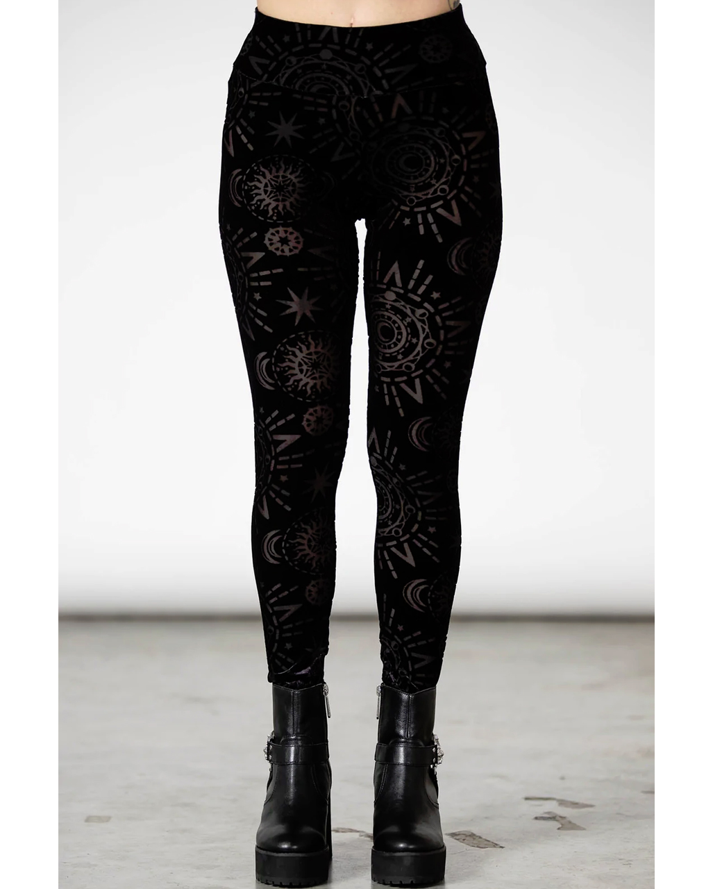 KILLSTAR Brielle Burnout Leggings  Gothic Hose ★★★ L