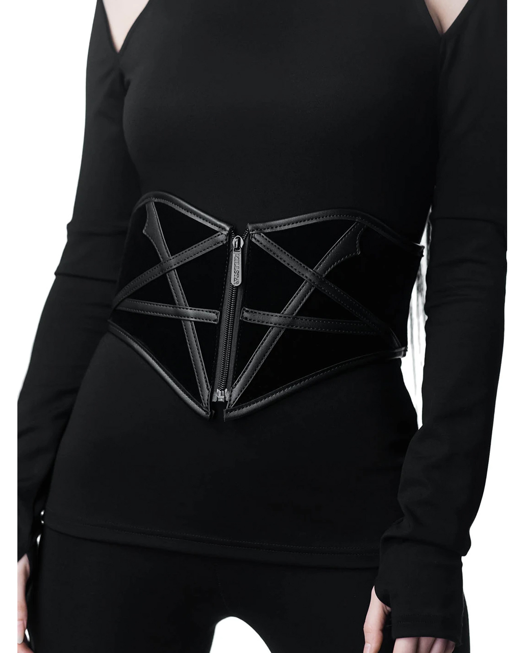 KILLSTAR Draconian Unterbrust Korsett ➔ Gothic Mode