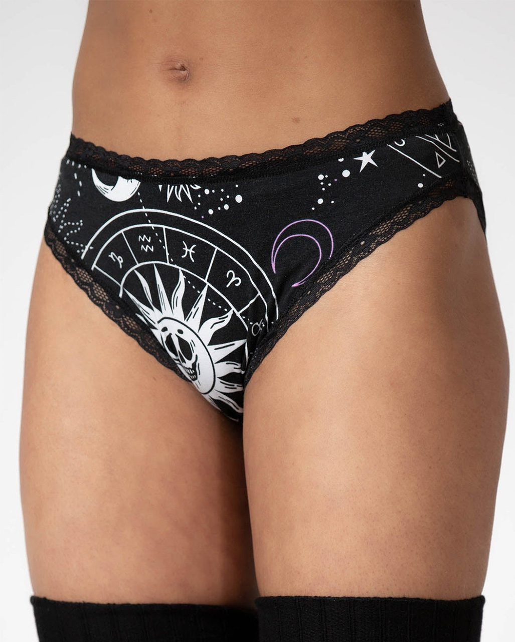 KILLSTAR Eclipse Lace Panty  Gothic Wäsche XS