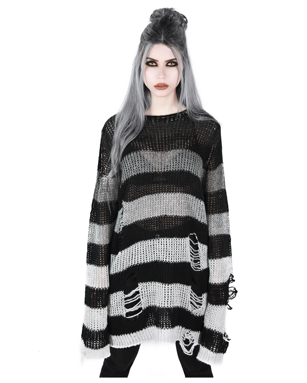 KILLSTAR Grady Strickpullover Gothic Fashion S