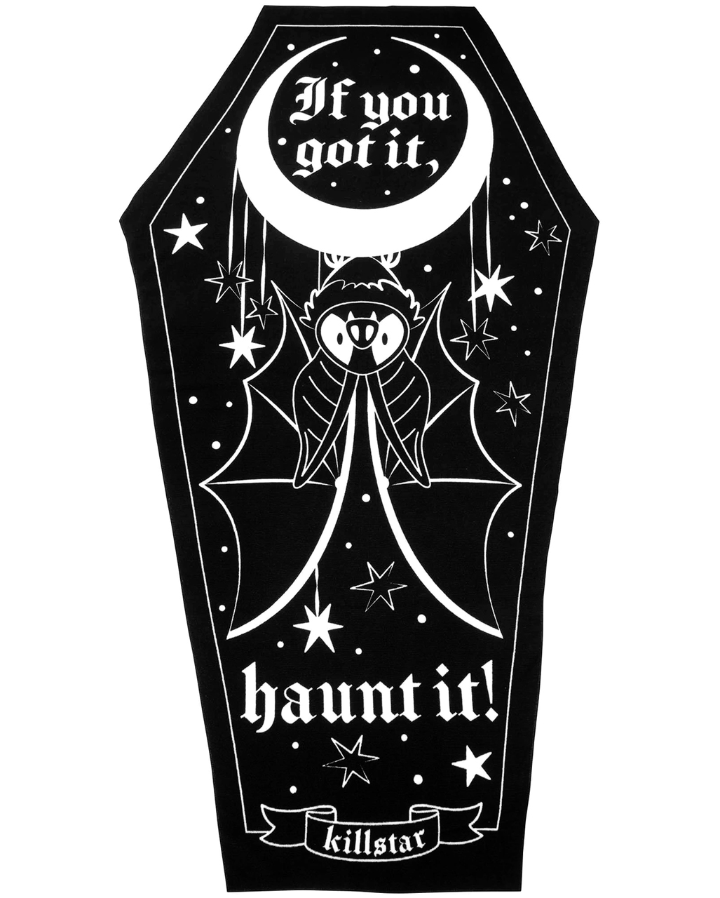 KILLSTAR Haunt it Sarg Strandtuch ★ Gothic Handtuch