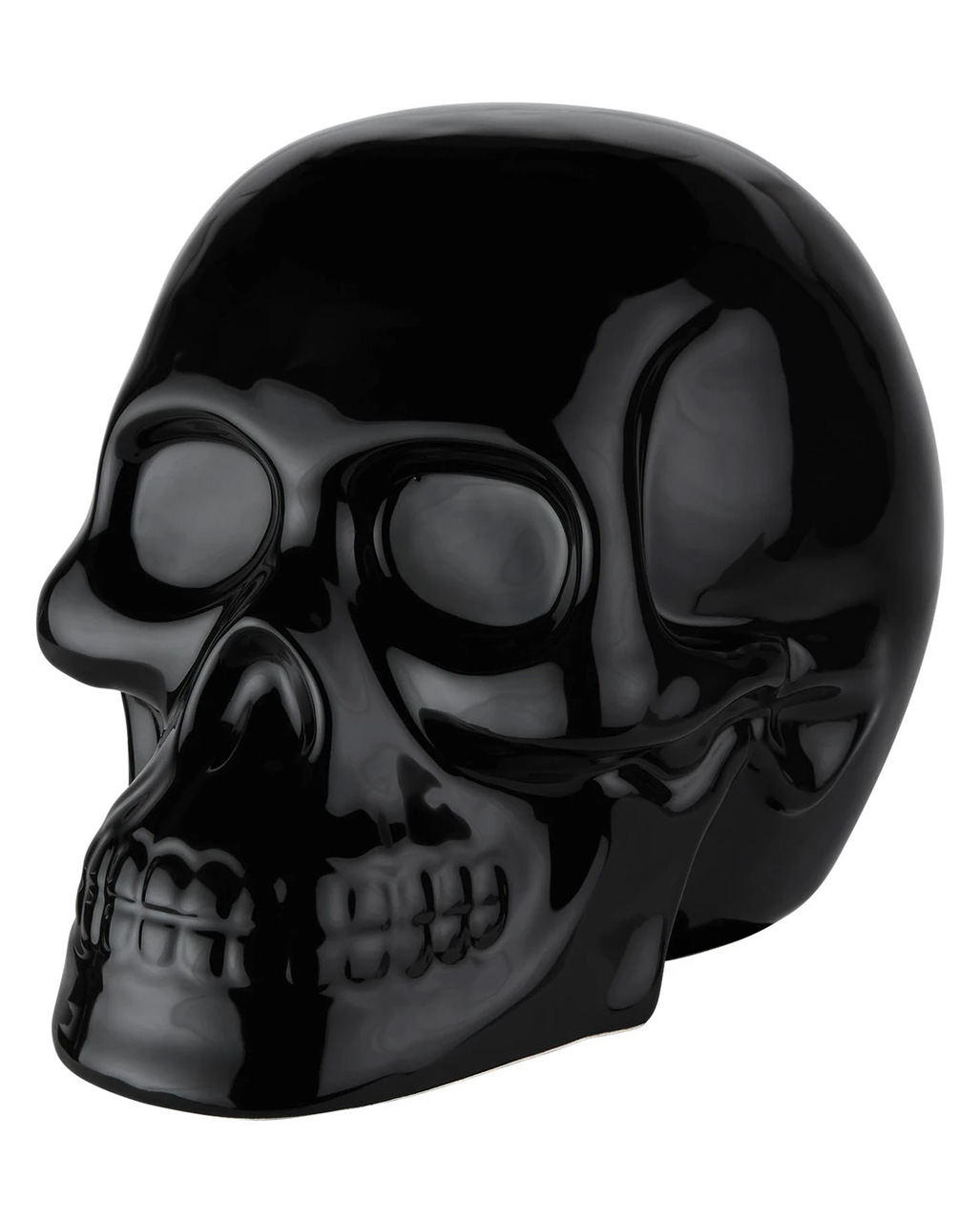 KILLSTAR Keramik Skull Schwarz als Halloween Deko