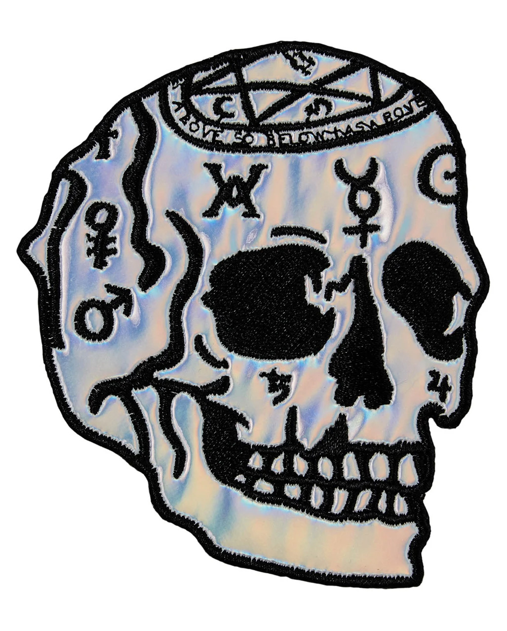 KILLSTAR Magi Totenkopf Patch für Gothic Fans