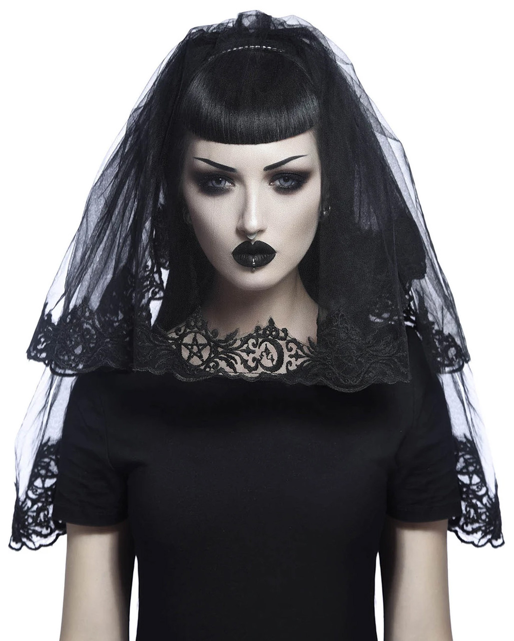 KILLSTAR Mystic Mourning Schleier Gothic WGT
