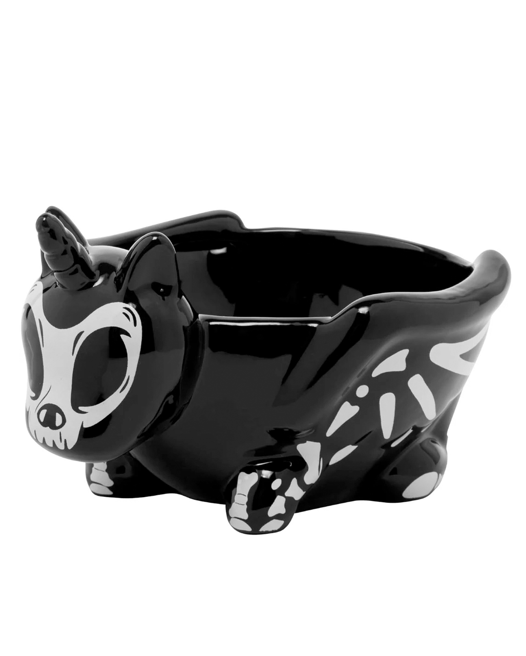 KILLSTAR Skelett Einhorn Schüssel ★ Gothic Homeware