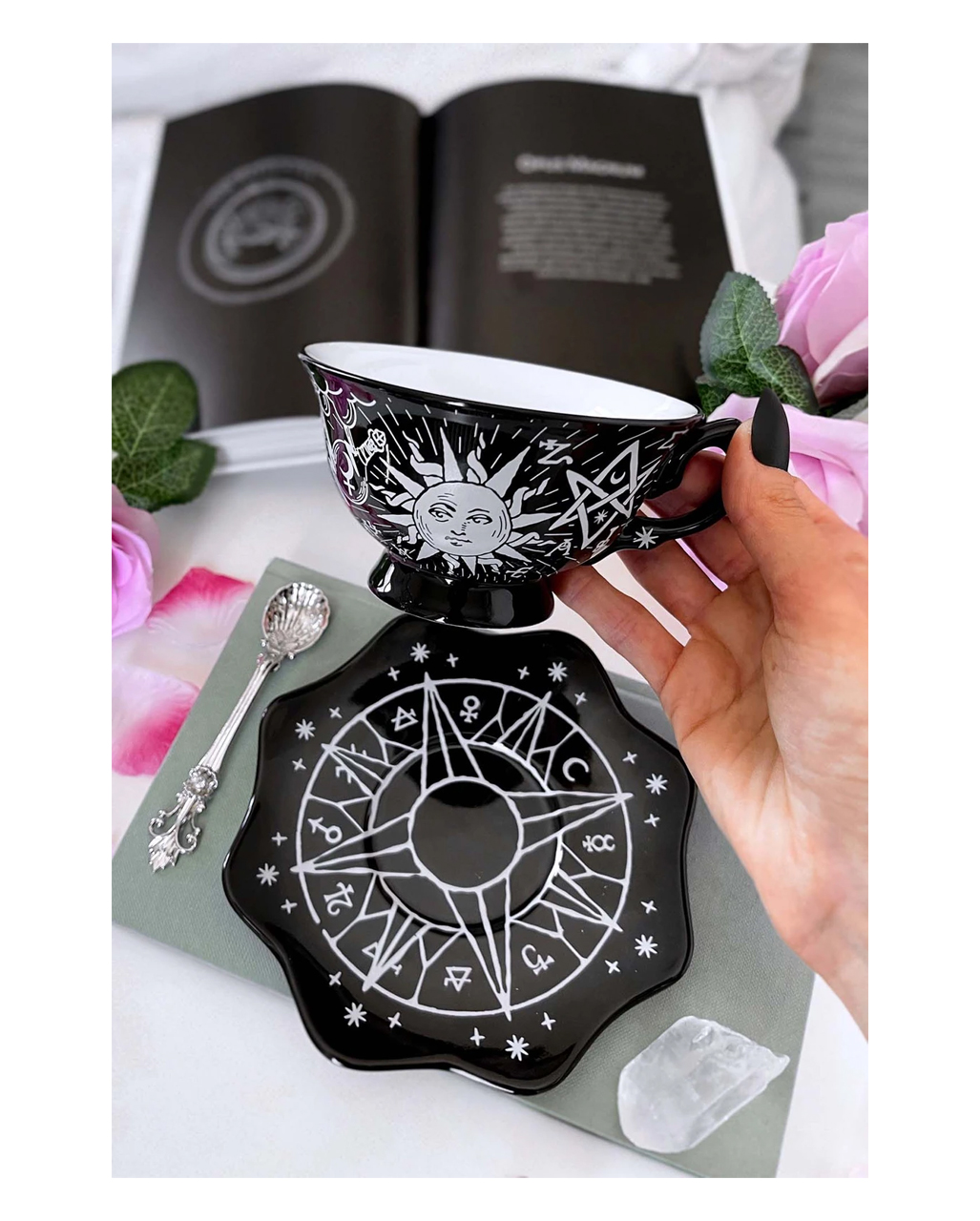 KILLSTAR Spiritualis Teetasse & Unterteller  Gothic Homeware