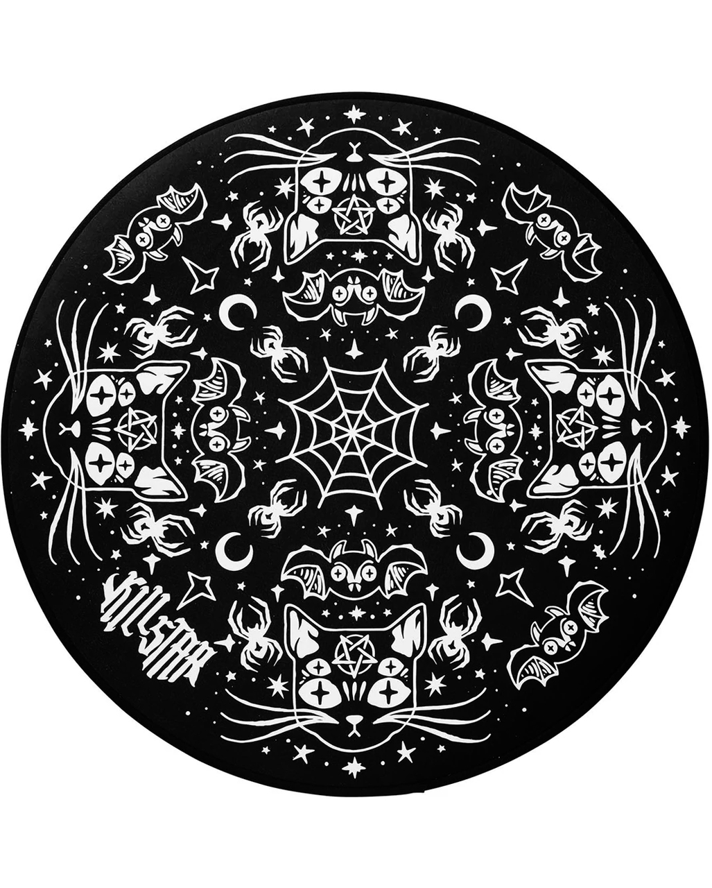 KILLSTAR Spoopy Teppich rund ★ Gothic Teppich