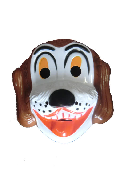 Kinder Maske Hund Bello   Bernhadiner Maske für Kinder