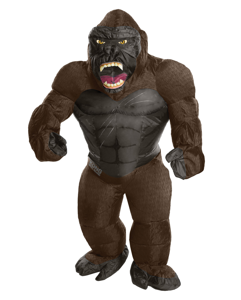 King Kong Kostüm aufblasbar  Skull Island Kostüm