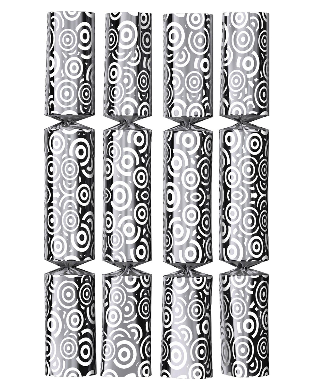 Knallbonbon silber 4er Pack als Mitbringsel