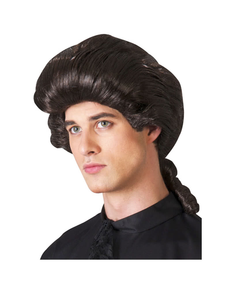 Barock Männerperücke Braun Historische Perücke