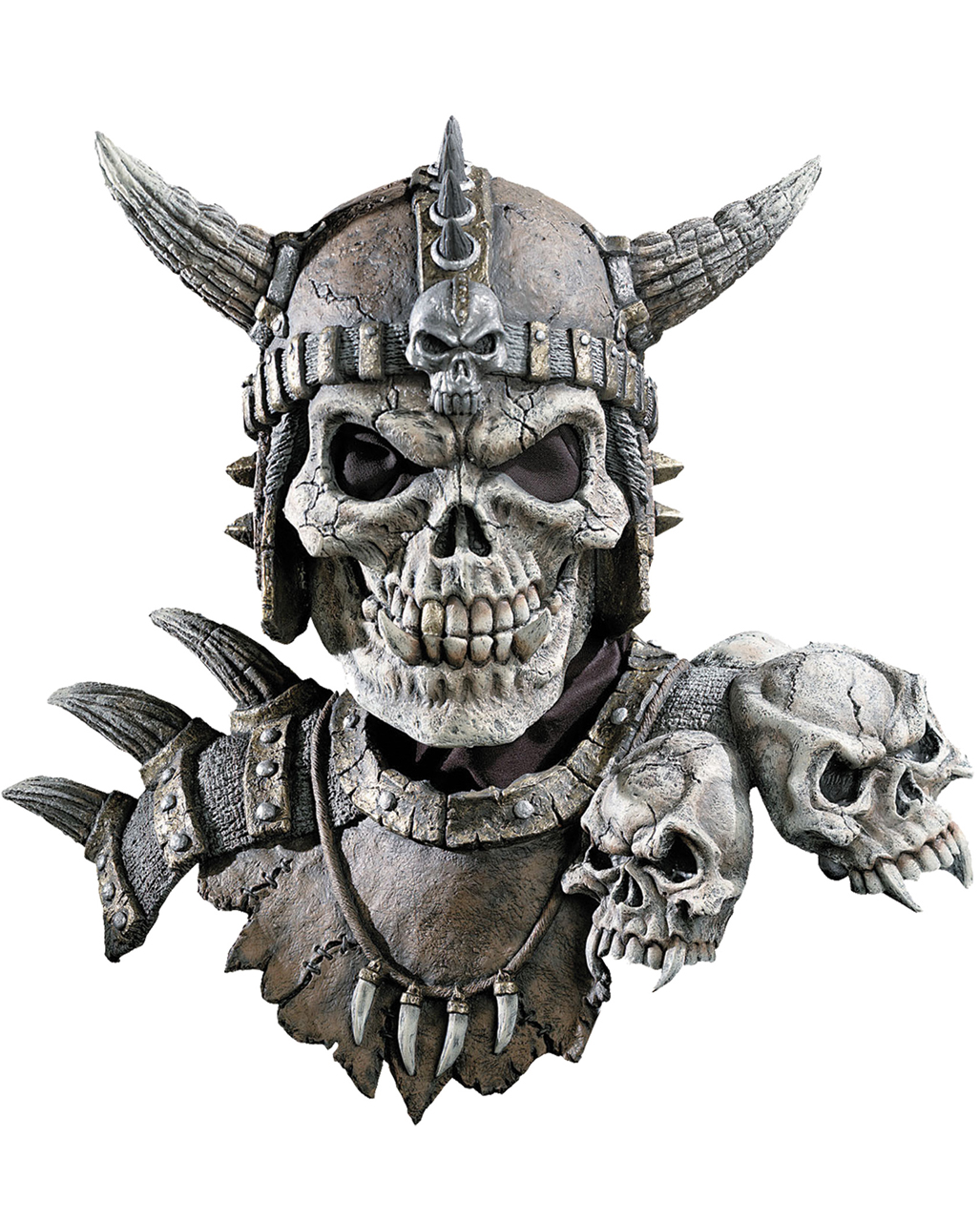Kronos Maske mit Schulterpanzer für Halloween & Cosplay