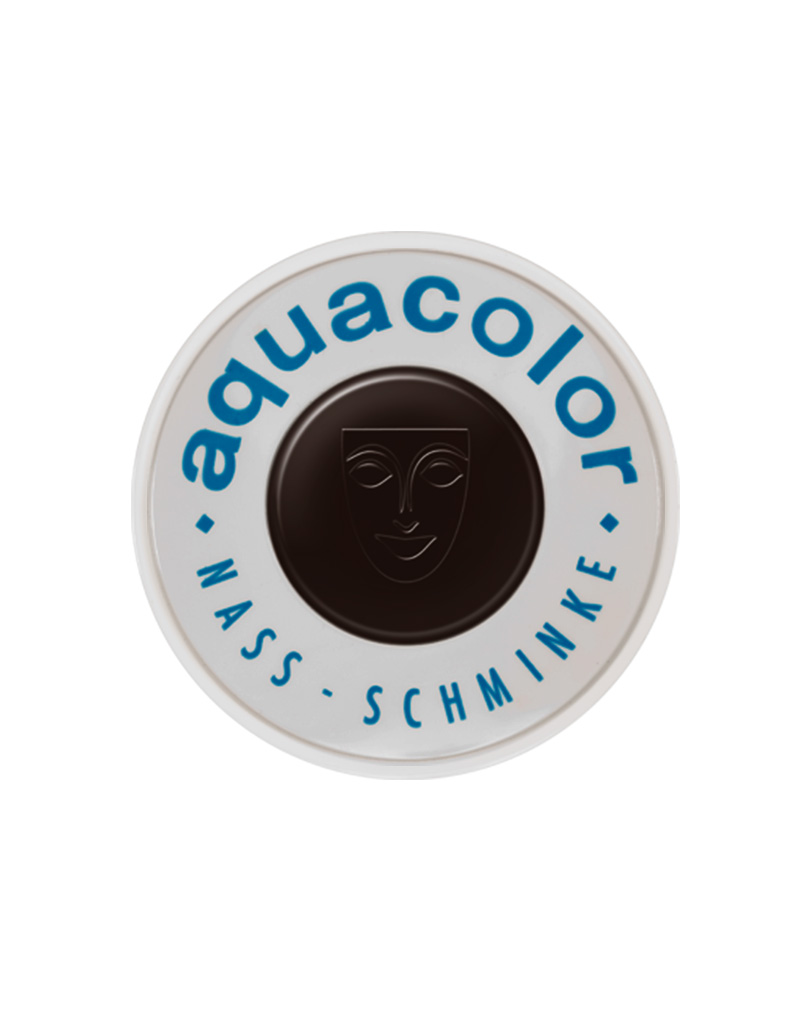Aquacolor Dunkelbraun 30ml Theaterschminke