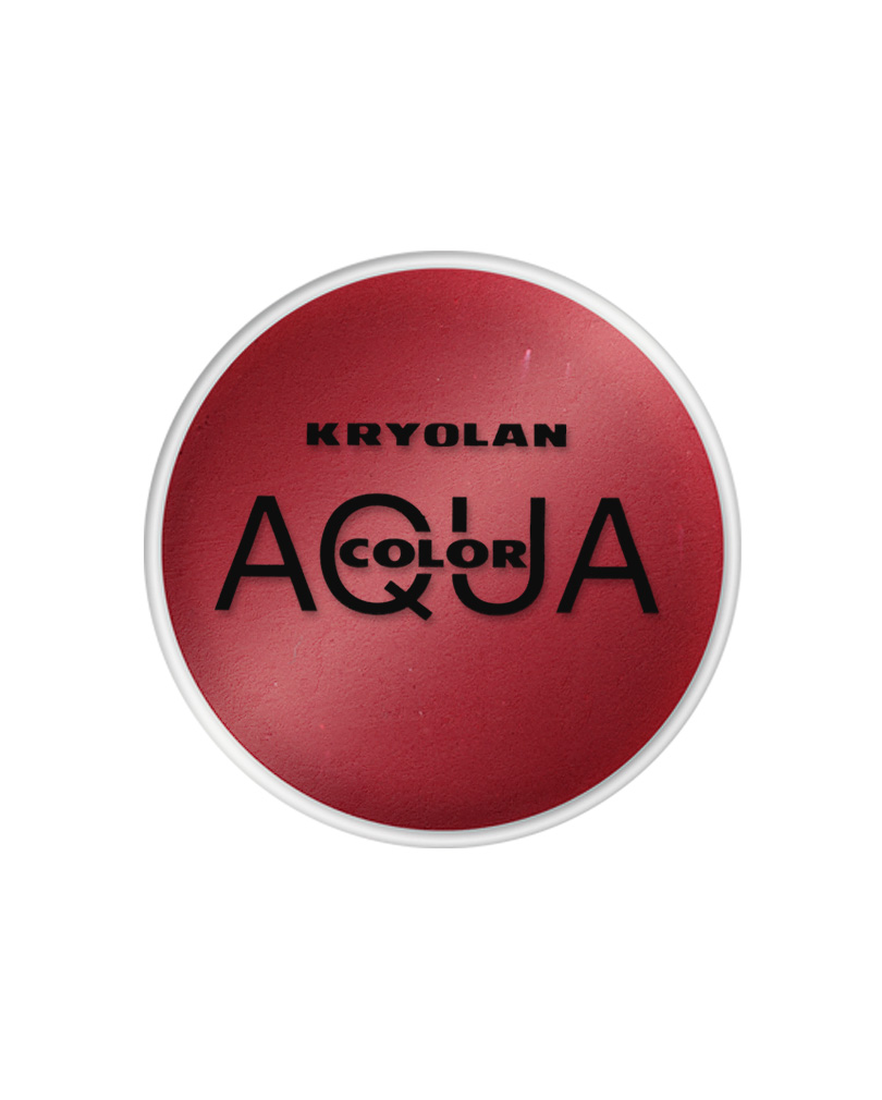 Kryolan Aquacolor Dunkelrot 15ml  Theaterschminke