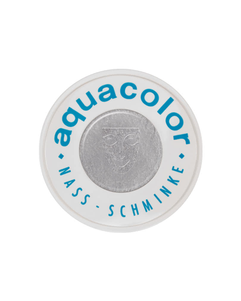 Aquacolor silber metallic 30ml   Halloween Schminke