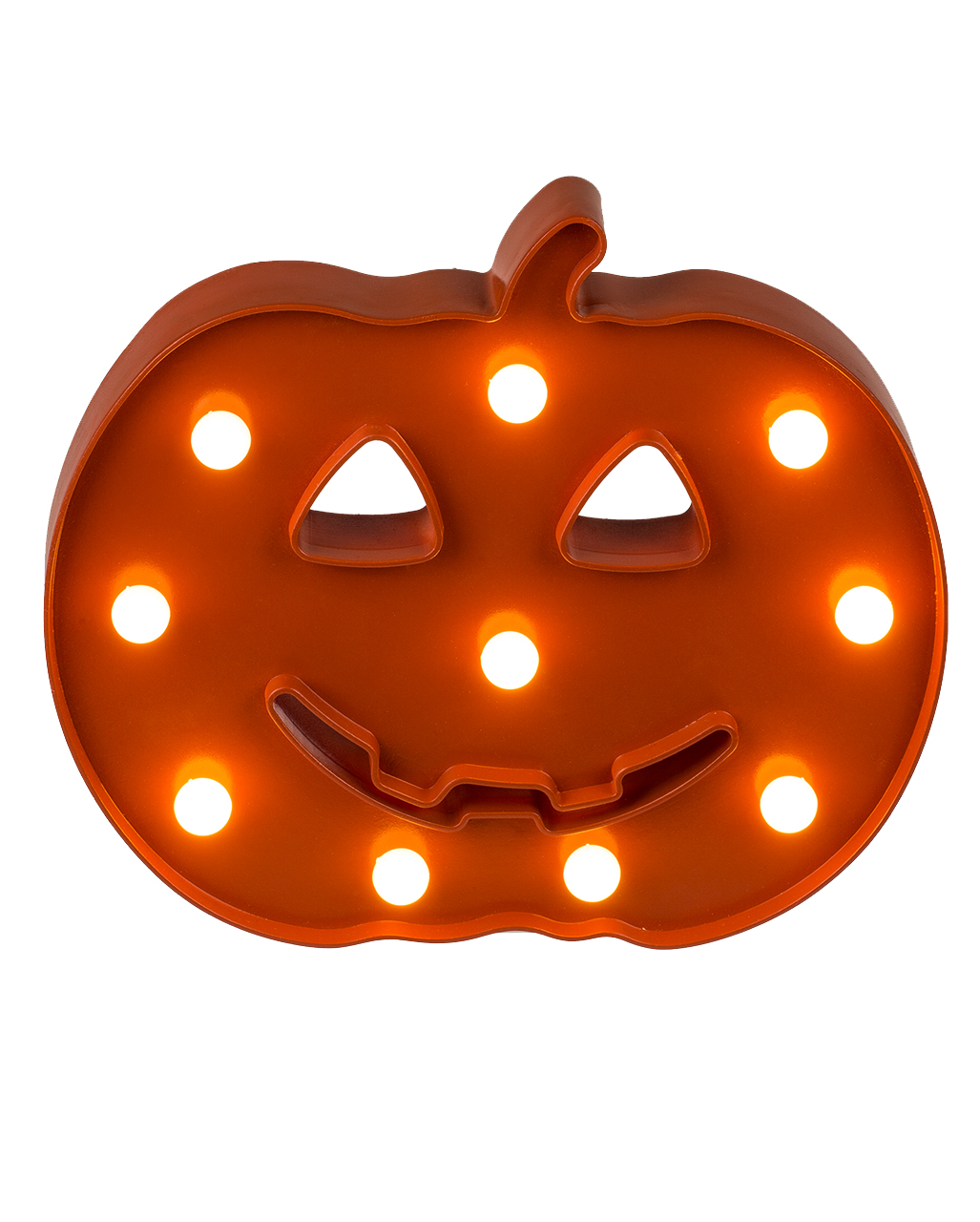 Kürbis Dekoration mit LED Beleuchtung Halloween ?