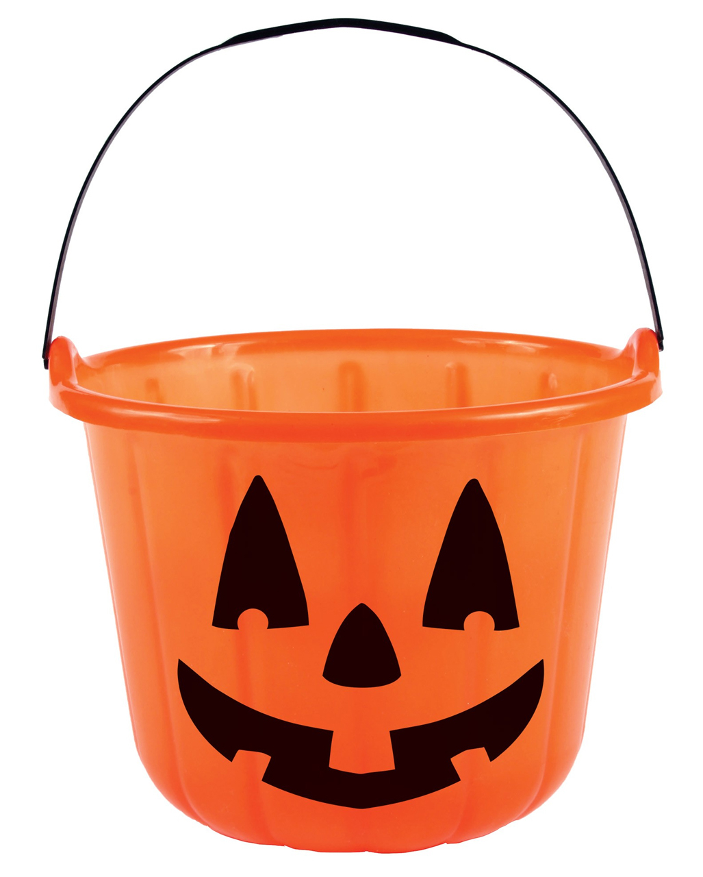 Kürbis Eimerchen als Trick or Treat Süßigkeiten Behälter