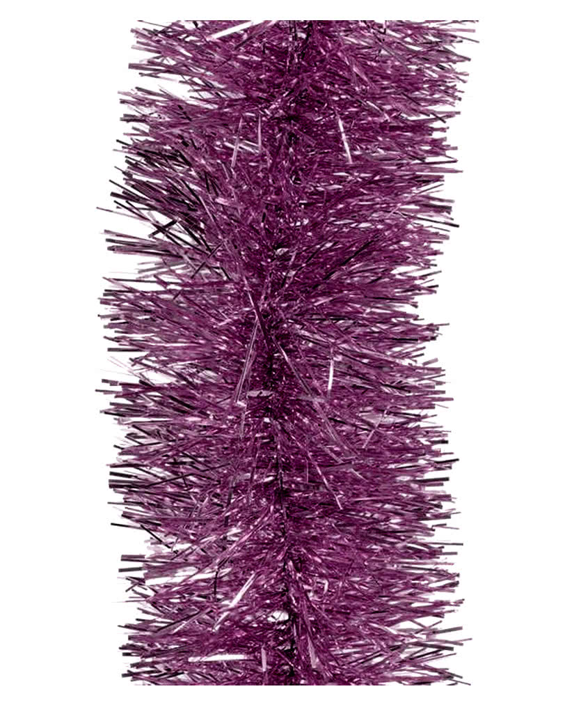 Lametta-Girlande - Violett 2,7m für Weihnachten