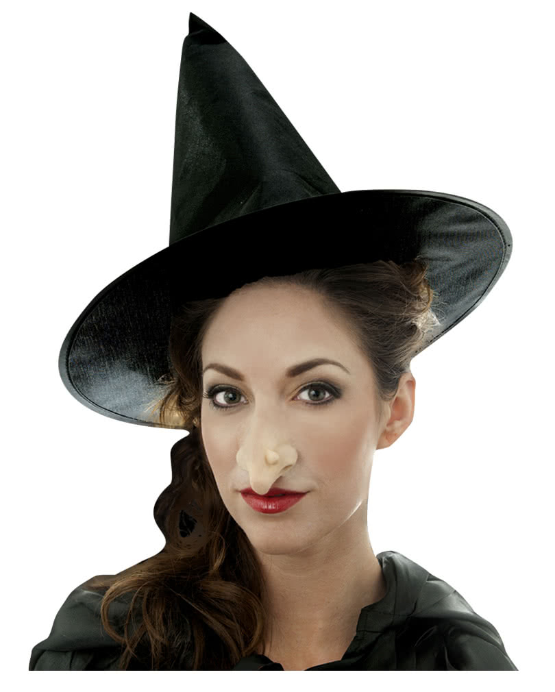Latex Hexen Nase Lang   Hexen Make-Up für Halloween selber schminken