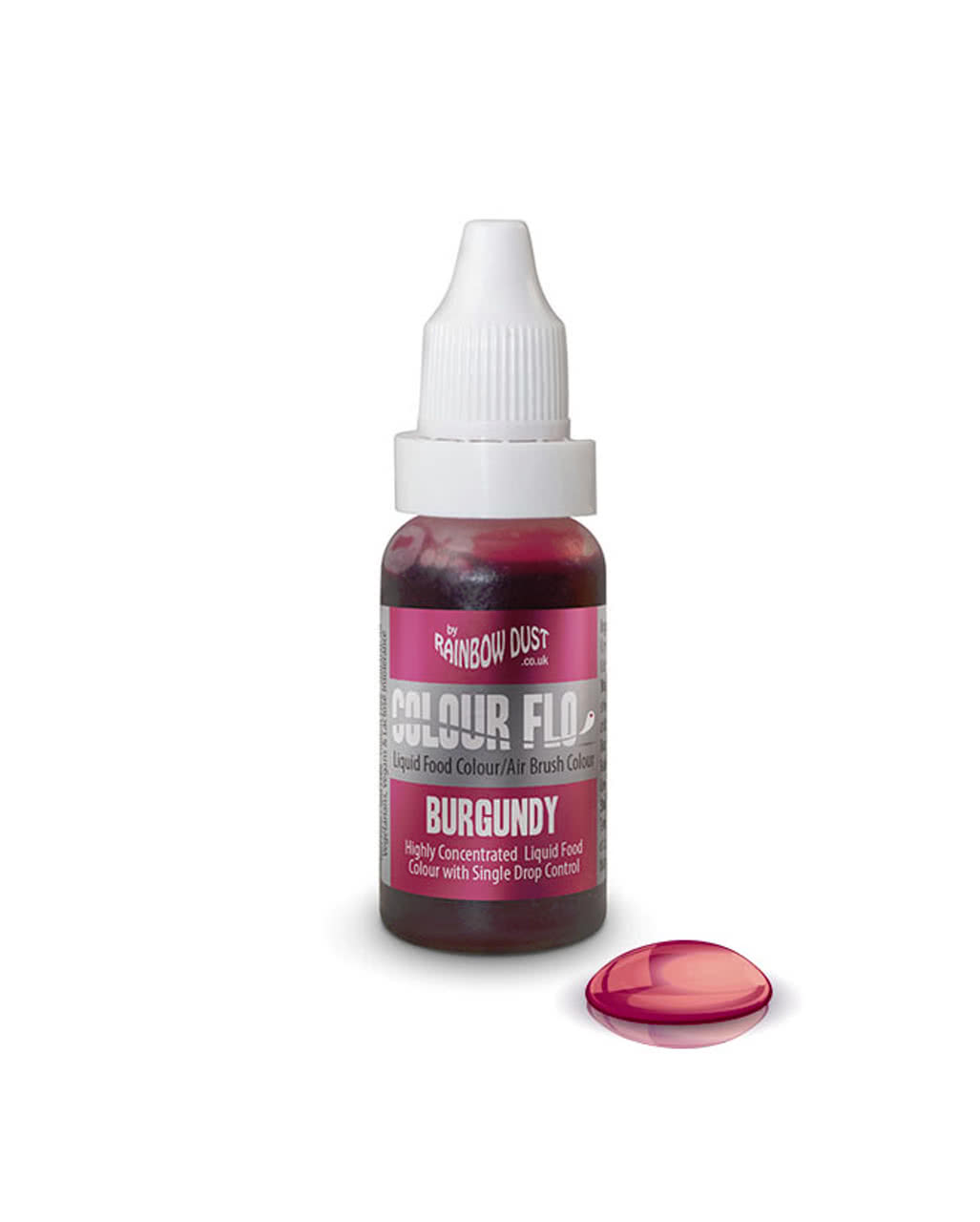 Lebensmittelfarbe burgund 16ml  zum Backen