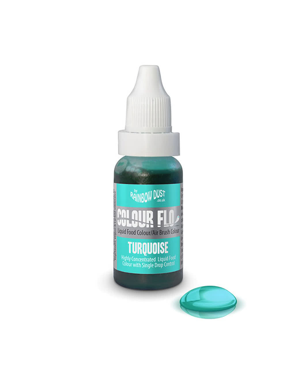 Lebensmittelfarbe türkis 16ml zum Backen