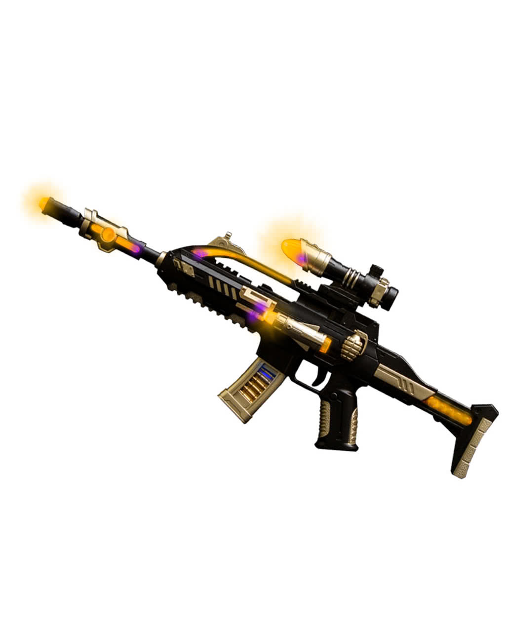 LED Artillery Gewehr 55cm Steampunk Waffe