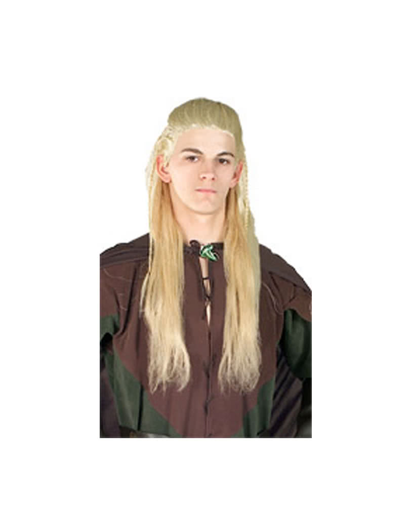 Legolas Perücke Blonde Elben Langhaarperücke