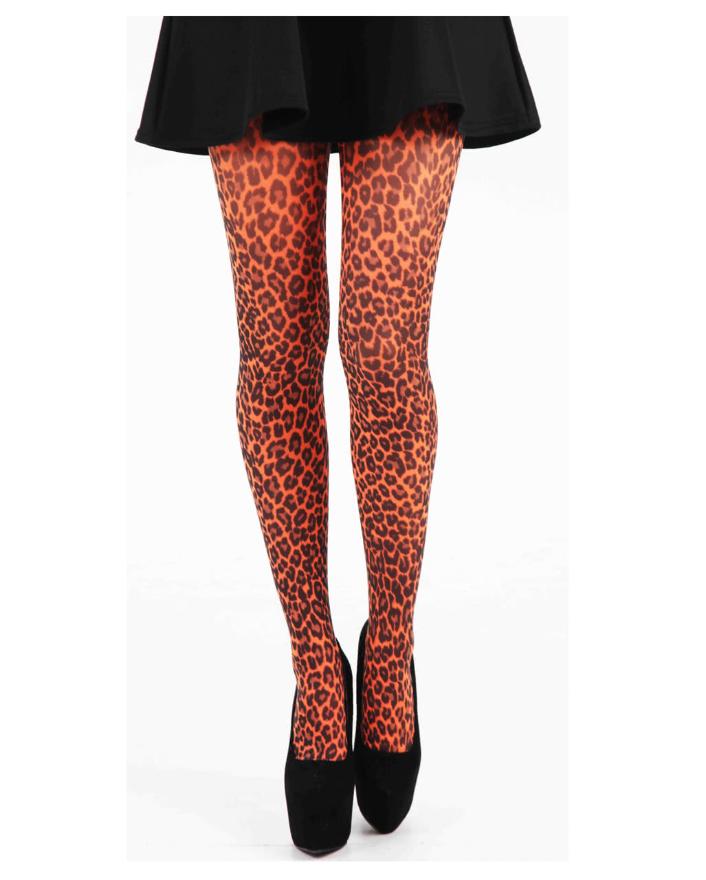 Leopardenmuster Strumpfhose  Mode Accessoires